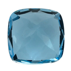 SKY BLUE TOPAZ CUT CUSHION 9MM 4.07 Cts.