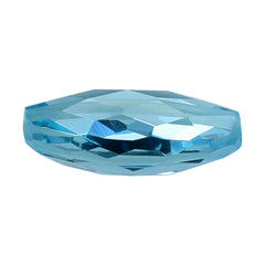 SKY BLUE TOPAZ BRIOLETTE OVAL (FULL DRILL) 12X8MM 3.85 Cts.