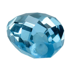 SKY BLUE TOPAZ BRIOLETTE PEAR (HALF DRILL) 16X8MM 7.15 Cts.