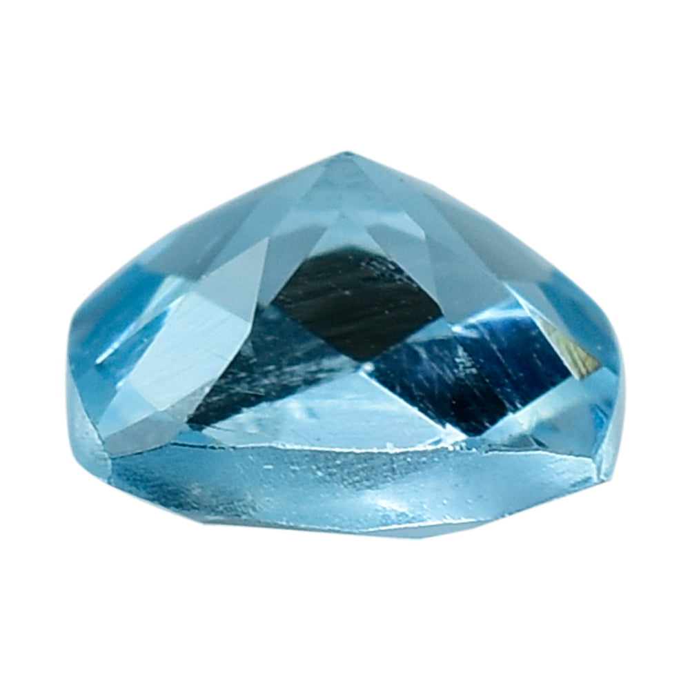 SKY BLUE TOPAZ CHECKER CUT CUSHION 6.00MM 1.11 Cts.
