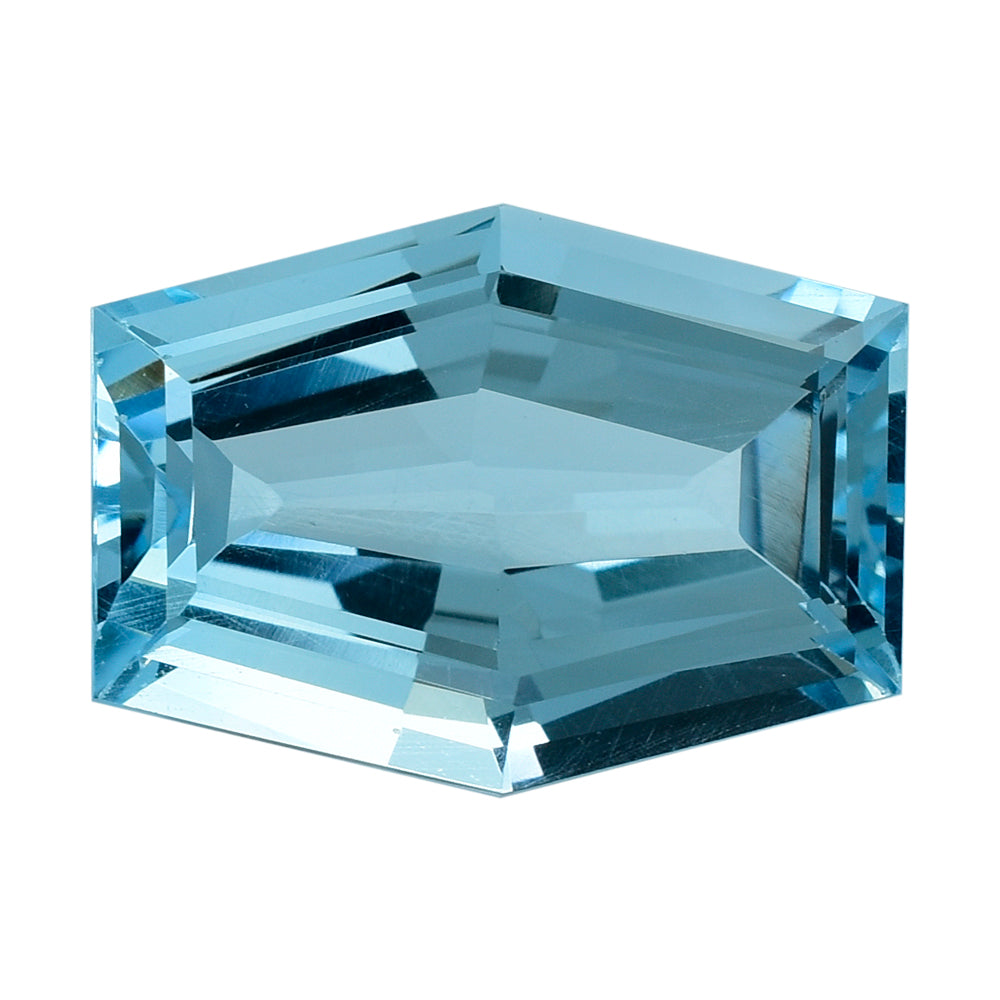 SKY BLUE TOPAZ CUT FANCY SHAPE 18X13MM 15.95 Cts.
