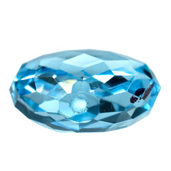 SKY BLUE TOPAZ BRIOLETTE HEART 12.00MM 8.49 Cts.