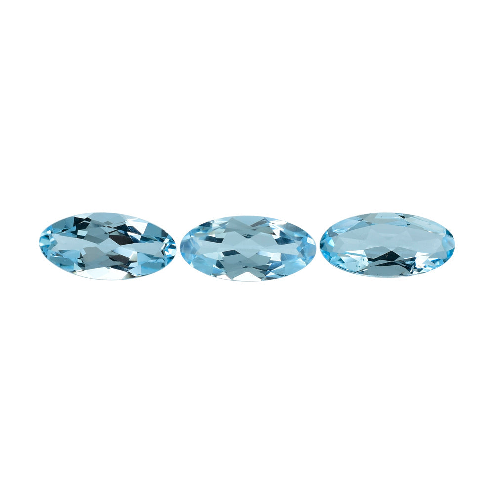 SKY BLUE TOPAZ CUT OVAL 12X6MM 1.87 Cts.