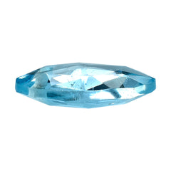 SKY BLUE TOPAZ ROSE CUT BRIOLETTE OVAL (FULL DRILL/SI) 12X8MM 2.76 Cts.