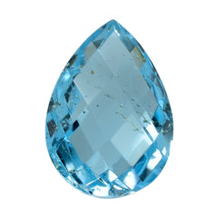 SKY BLUE TOPAZ BRIOLETTE PEAR (SI) 10X7MM 2.83 Cts.