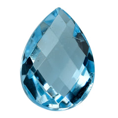 SKY BLUE TOPAZ BRIOLETTE PEAR (SI) 10X7MM 2.83 Cts.