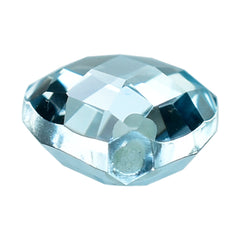 SKY BLUE TOPAZ BRIOLETTE PEAR (HALF DRILL) 12X8MM 3.60 Cts.