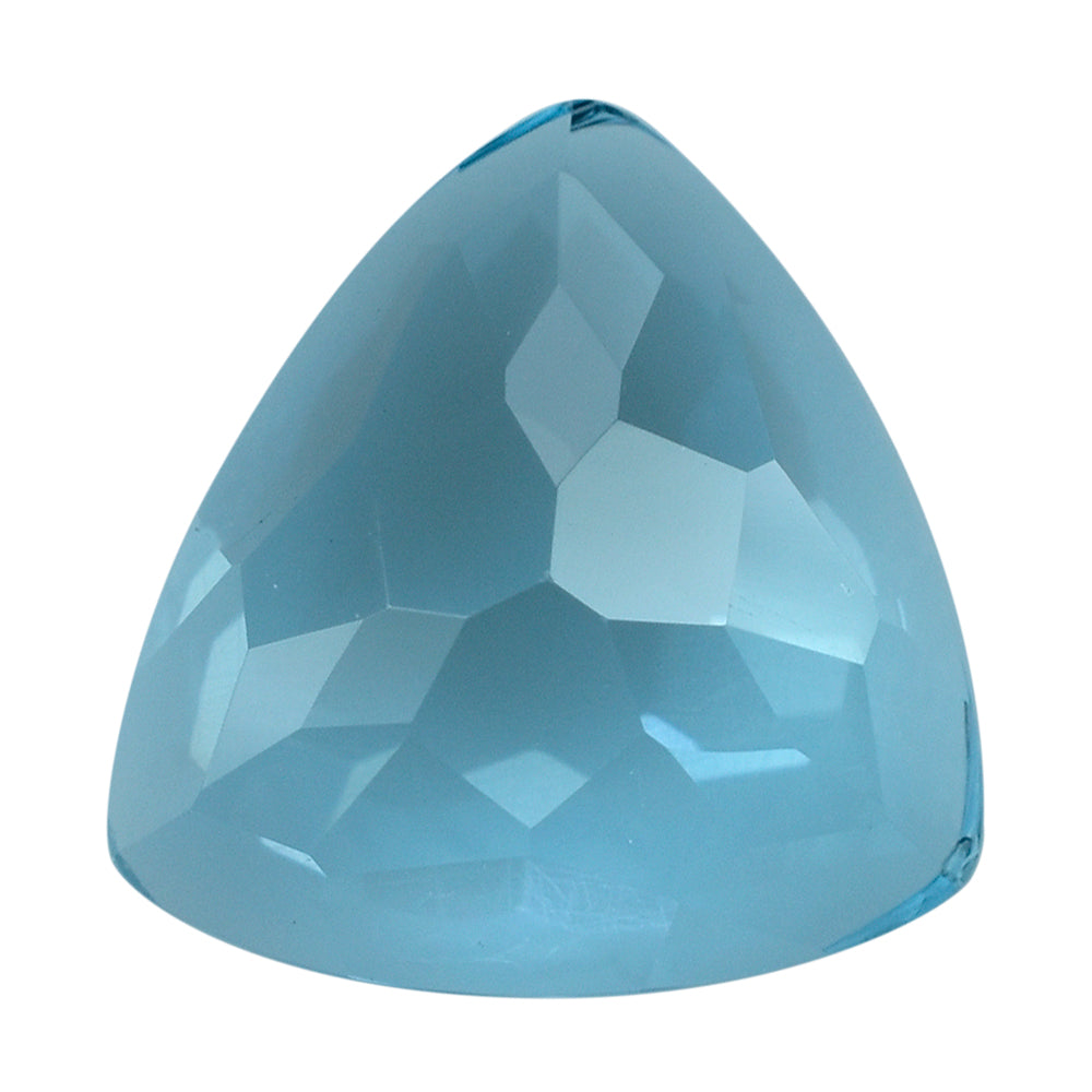 SKY BLUE TOPAZ IRREGULAR CUT TRILLION 11X10MM 4.10 Cts.