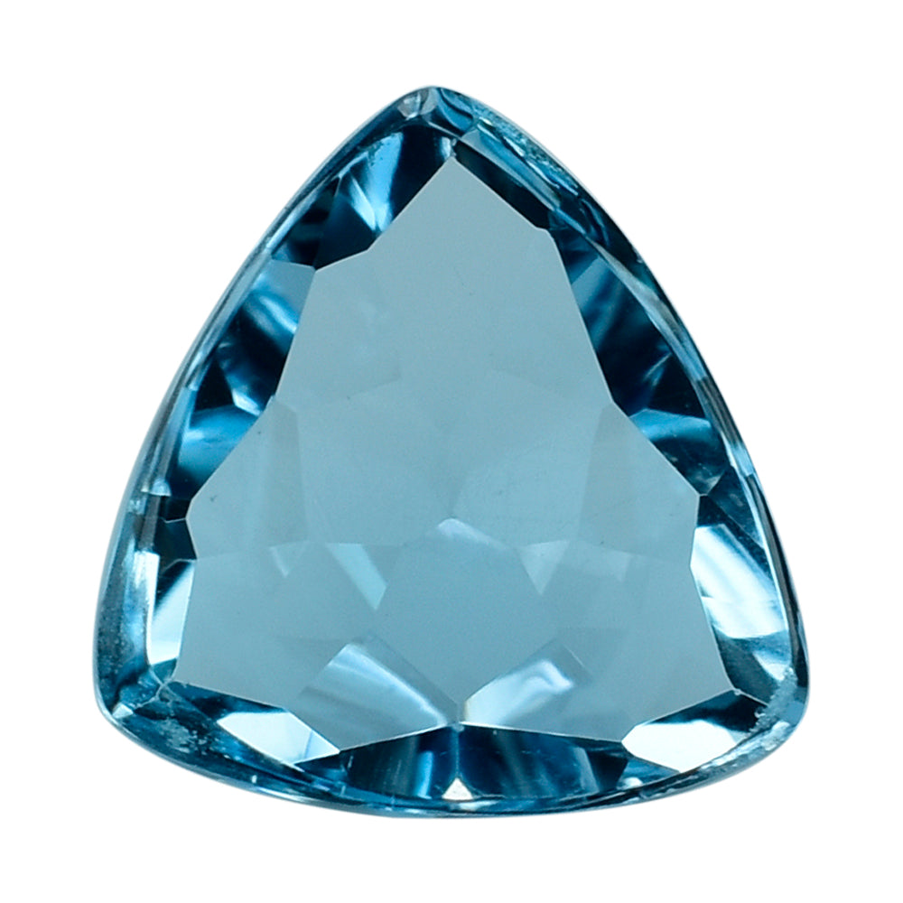 SKY BLUE TOPAZ IRREGULAR CUT TRILLION 11X10MM 4.10 Cts.