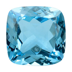 SKY BLUE TOPAZ CUT CUSHION 13.00MM 12.59 Cts.
