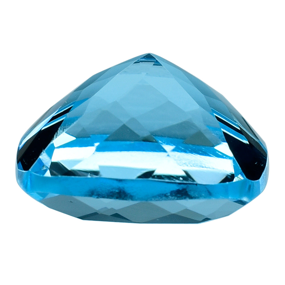 SKY BLUE TOPAZ CUT CUSHION 13.00MM 12.59 Cts.
