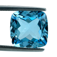 SKY BLUE TOPAZ CUT CUSHION 13.00MM 12.59 Cts.