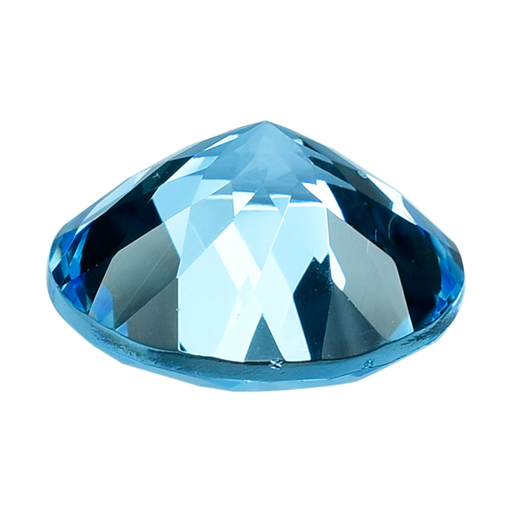 SKY BLUE TOPAZ CUT ROUND 15.00MM 13.59 Cts.