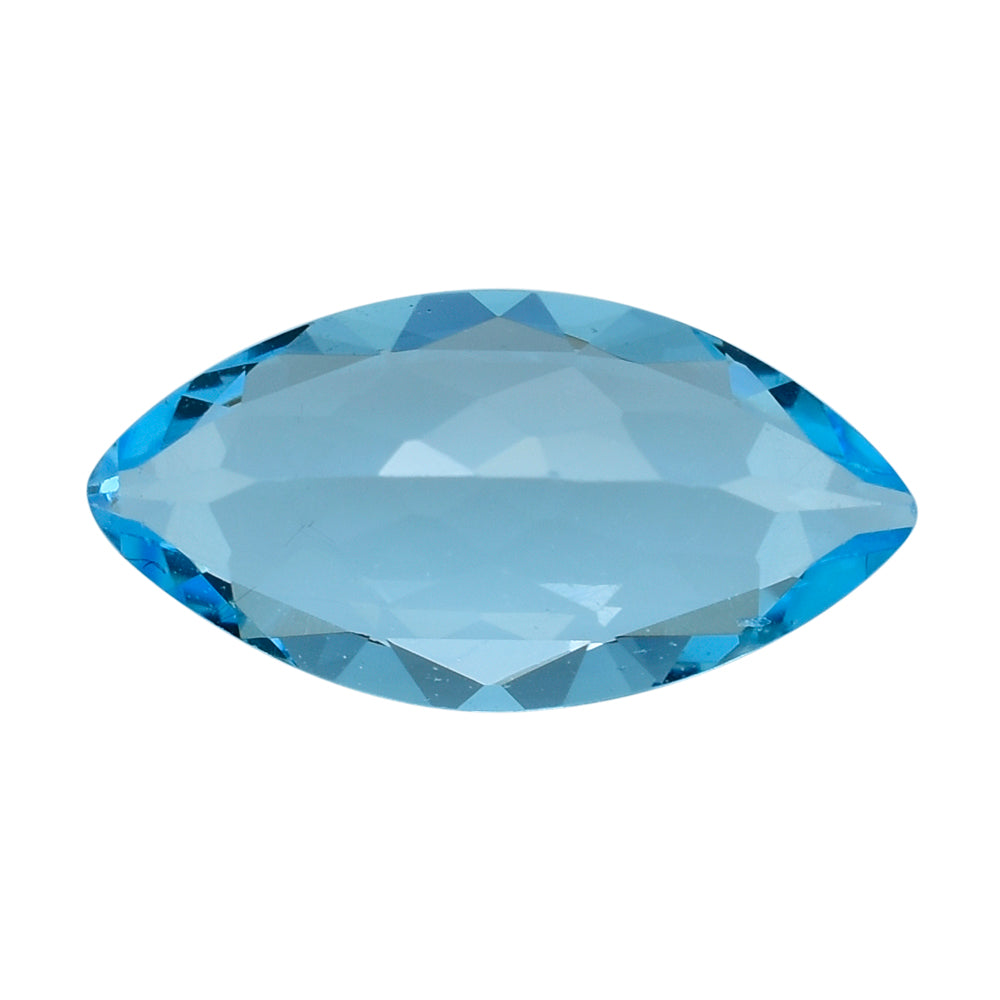SKY BLUE TOPAZ CUT MARQUISE 16X8MM 4.60 Cts.