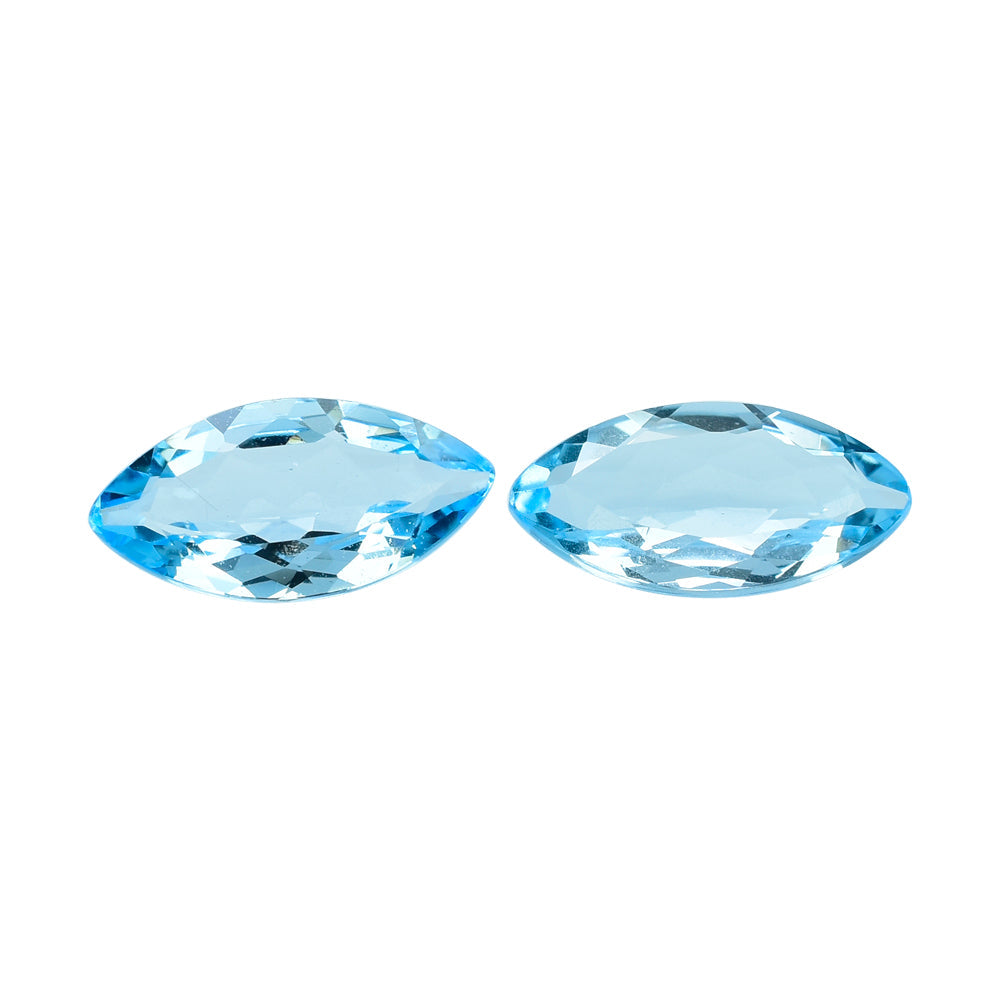 SKY BLUE TOPAZ CUT MARQUISE 16X8MM 4.60 Cts.