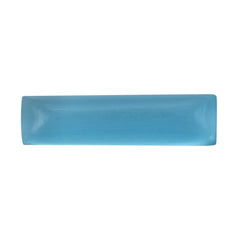 SKY BLUE TOPAZ FROSTED BAGUETTE CAB 16X4MM 2.92 Cts.