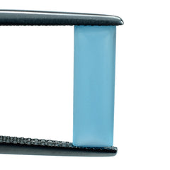 SKY BLUE TOPAZ FROSTED BAGUETTE CAB 15X5MM 3.41 Cts.