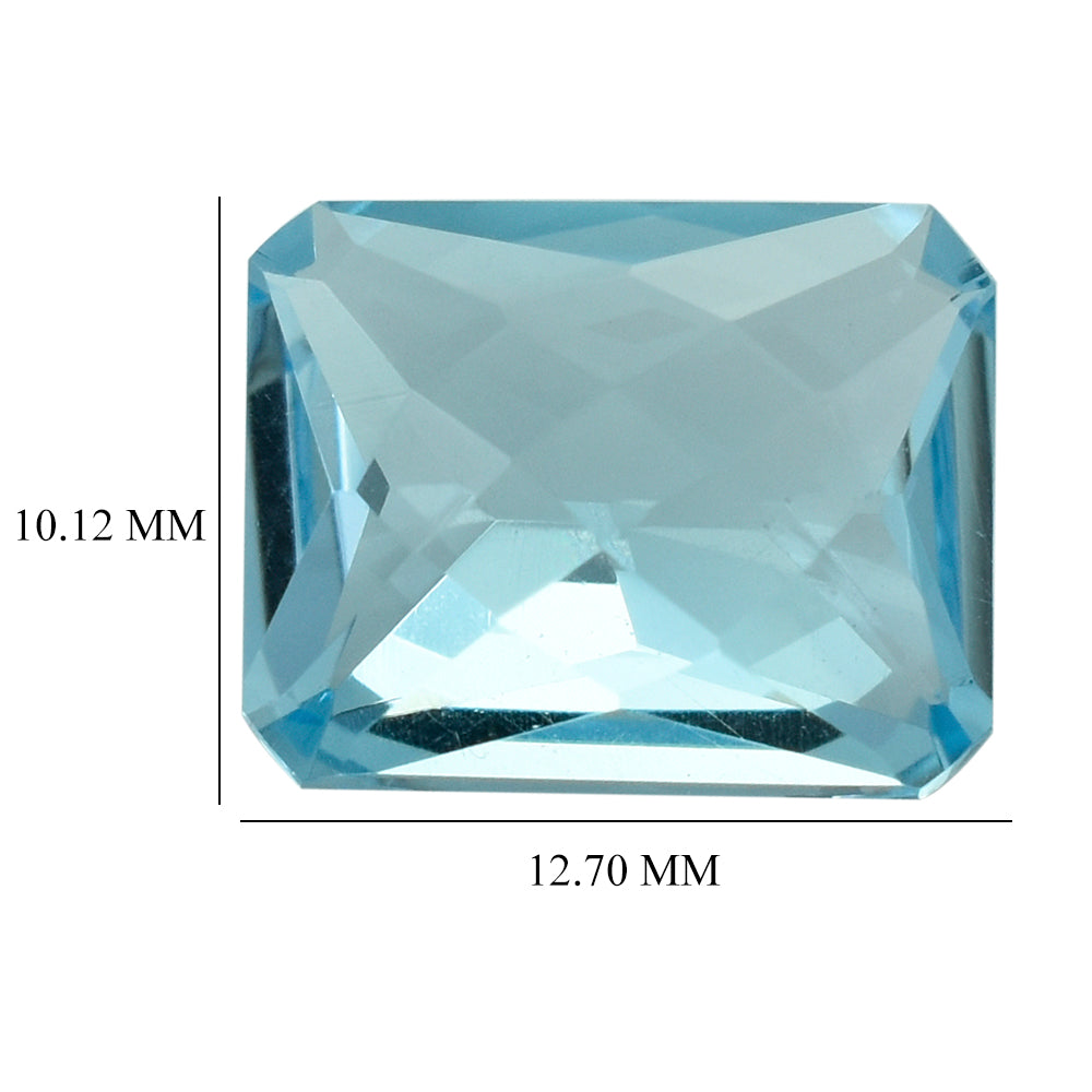 SKY BLUE TOPAZ FANCY OCTAGON 12.70X10.12MM 6.62 Cts.