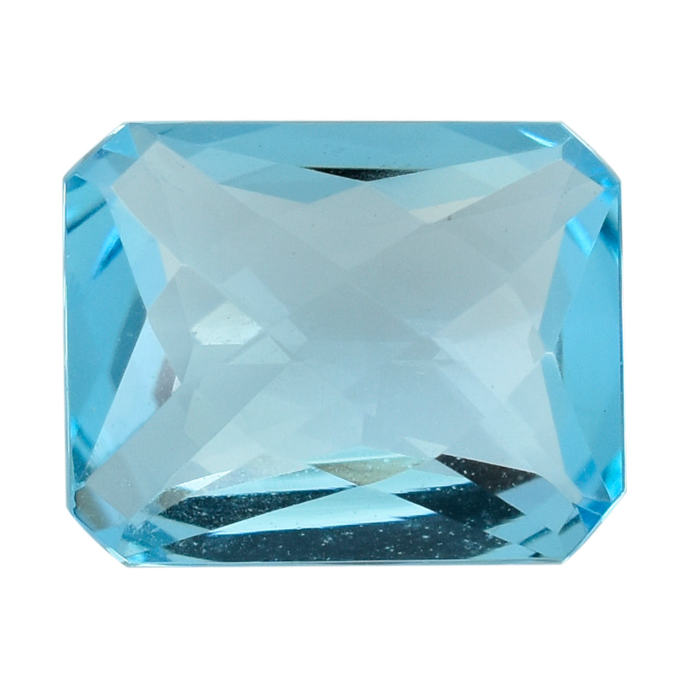 SKY BLUE TOPAZ FANCY OCTAGON 12.50X10MM 7.05 Cts.