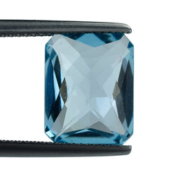 SKY BLUE TOPAZ FANCY OCTAGON 12.50X10MM 7.05 Cts.
