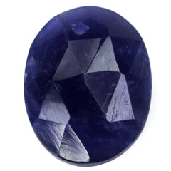 SODALITE ROSE CUT BRIOLETTE OVAL (FULL DRILL) 18X13MM 12.51 Cts.