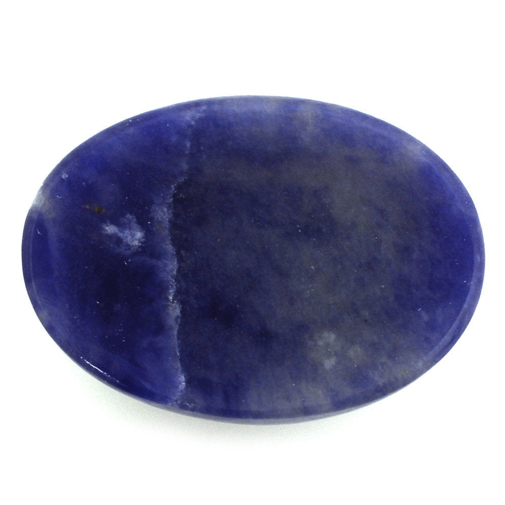 SODALITE OVAL CAB 16X12MM 6.58 Cts.