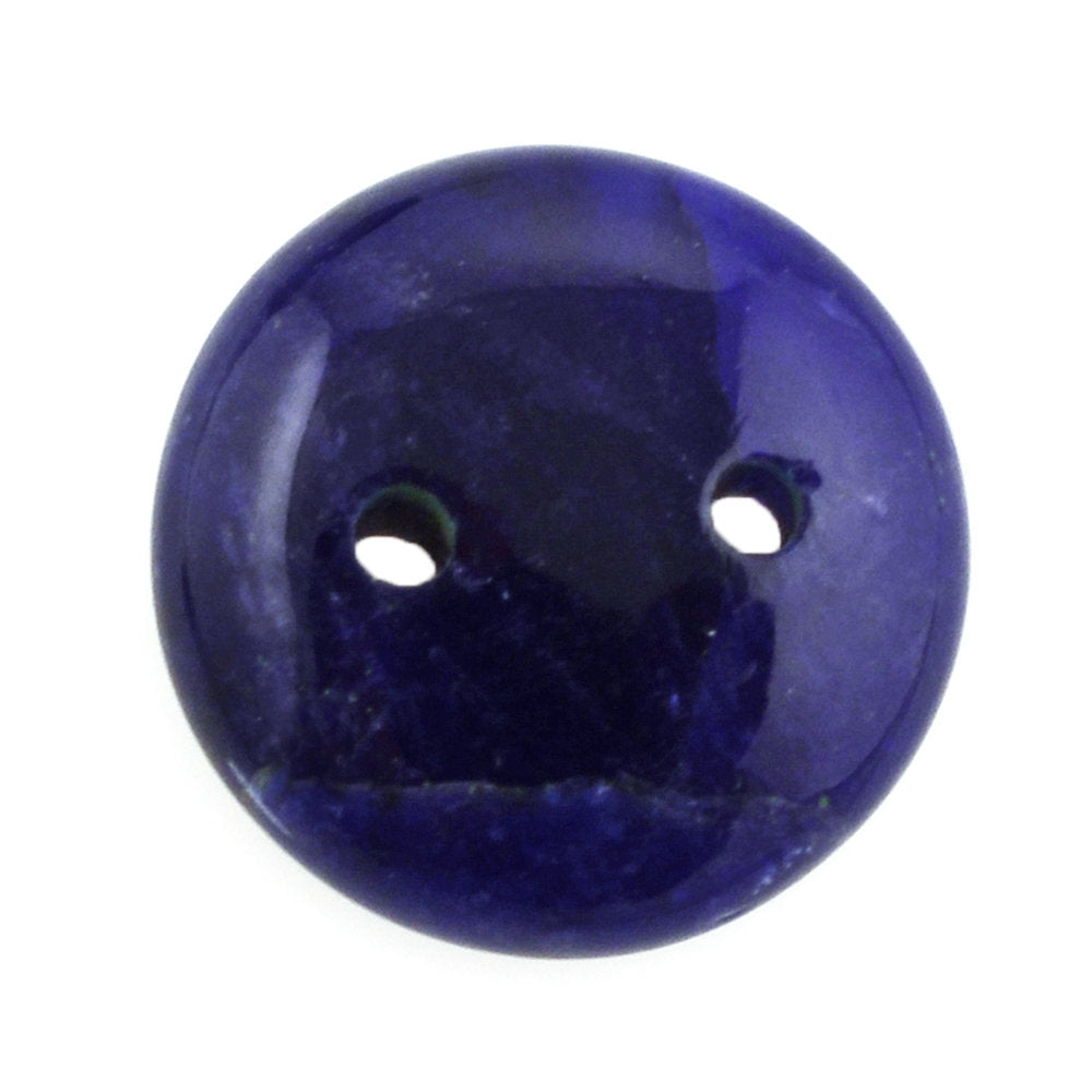 SODALITE LENTIL ROUND (FULL DRILL 1MM) 10MM 2.12 Cts.