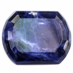 SODALITE TABLE CUT OCTAGON (WITH FLAT BOTTOM) 20X16MM 10.94 Cts.