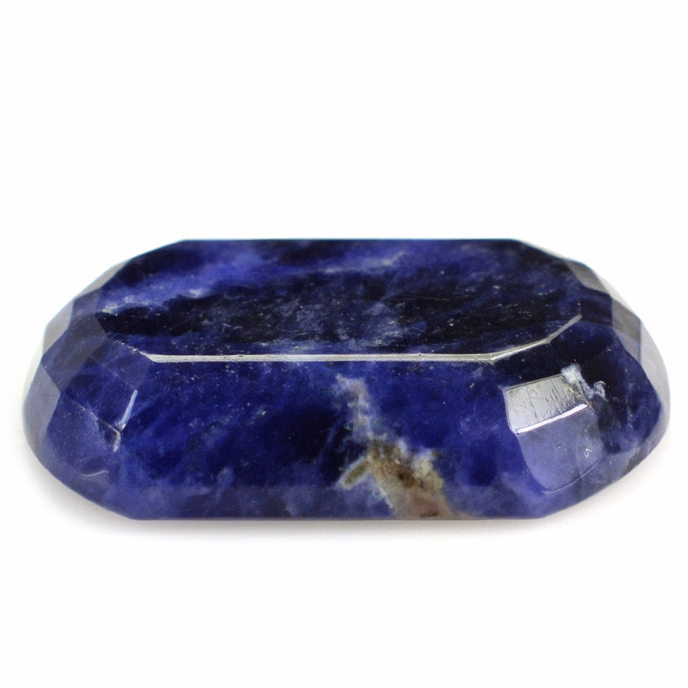 SODALITE TABLE CUT OCTAGON (WITH FLAT BOTTOM) 20X16MM 10.94 Cts.