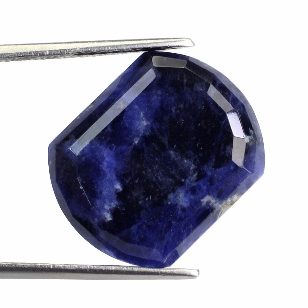 SODALITE TABLE CUT OCTAGON (WITH FLAT BOTTOM) 20X16MM 10.94 Cts.