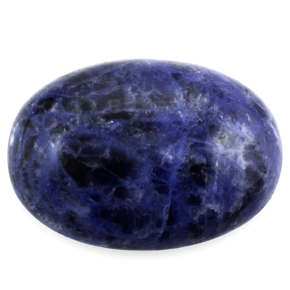 SODALITE OVAL CAB 25X18MM 22.77 Cts.