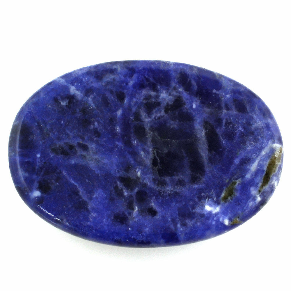 SODALITE OVAL CAB 25X18MM 22.77 Cts.