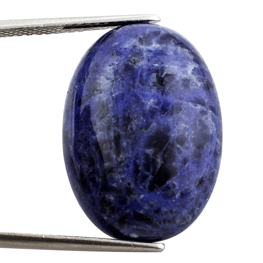 SODALITE OVAL CAB 25X18MM 22.77 Cts.