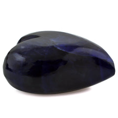 SODALITE PUFFY HEART SACRED (HALF DRILL 1MM) (DES#132) 20X17MM 20 Cts.