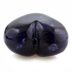 SODALITE PUFFY HEART SACRED (HALF DRILL 1MM) (DES#132) 20X17MM 20 Cts.