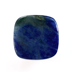 SODALITE PLAIN CUSHION SUGARLOAF CAB 12X12 MM 8.77 CTS