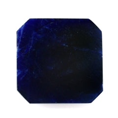 SODALITE TOP TABLE OCTAGON CAB (DARK/SOME WHITE LINE SPOTS) 14.00X14.00 MM 6.40 CTS
