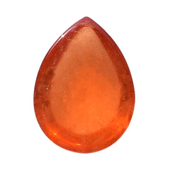 SPESSARITE PLAIN PEAR CAB (A/MILKY) 15.50X11.30 MM 8.93 Cts.