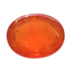 SPESSARITE PLAIN OVAL CAB (AA/MILKY) 15.00X12.00 MM 12.26 Cts.