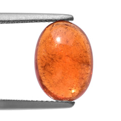 SPESSARITE PLAIN OVAL CAB (AAA/MILKY) 14.00X10.00 MM 8.73 Cts.