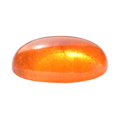 SPESSARITE PLAIN OVAL CAB (A/MILKY) 14.00X10.00 MM 7.89 Cts.