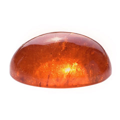 SPESSARITE PLAIN OVAL CAB (AAA/MILKY) 14.00X11.00 MM 11.19 Cts.