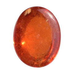 SPESSARITE PLAIN OVAL CAB (AAA/MILKY) 14.00X11.00 MM 11.19 Cts.