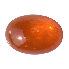 SPESSARITE PLAIN OVAL CAB (A/MILKY) 13.00X9.00 MM 7.14 Cts.