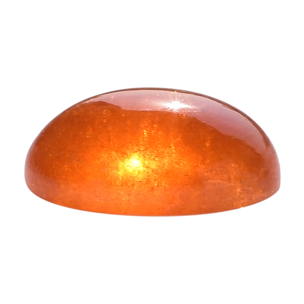SPESSARITE PLAIN OVAL CAB (A/MILKY) 13.00X9.00 MM 7.14 Cts.