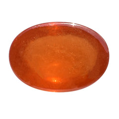 SPESSARITE PLAIN OVAL CAB (A/MILKY) 13.00X9.00 MM 7.14 Cts.