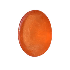 SPESSARITE PLAIN OVAL CAB (A/MILKY) 15.00X11.00 MM 9.59 Cts.