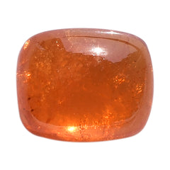 SPESSARITE PLAIN CUSHION CAB (A/MILKY) 11.00X9.00 MM 5.66 Cts.