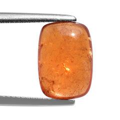 SPESSARITE PLAIN CUSHION CAB (A/MILKY) 14.00X10.00 MM 8.67 Cts.