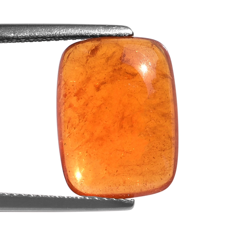 SPESSARITE PLAIN CUSHION CAB (A/MILKY) 16.00X12.00 MM 12.60 Cts.